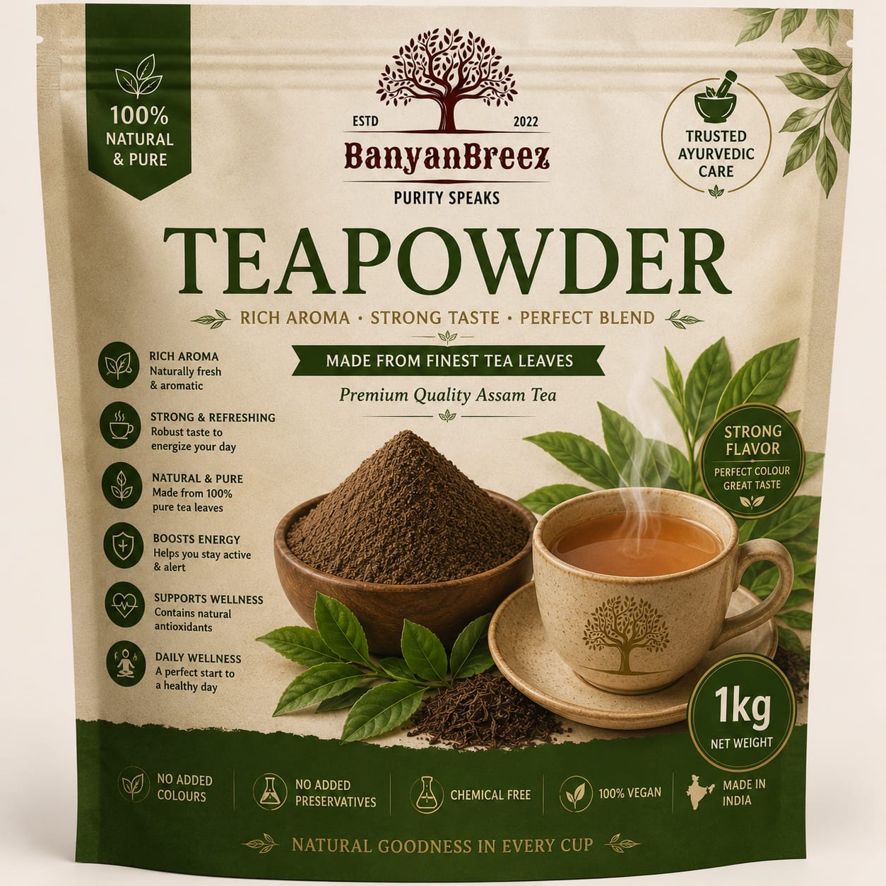 Premium Tea Powder